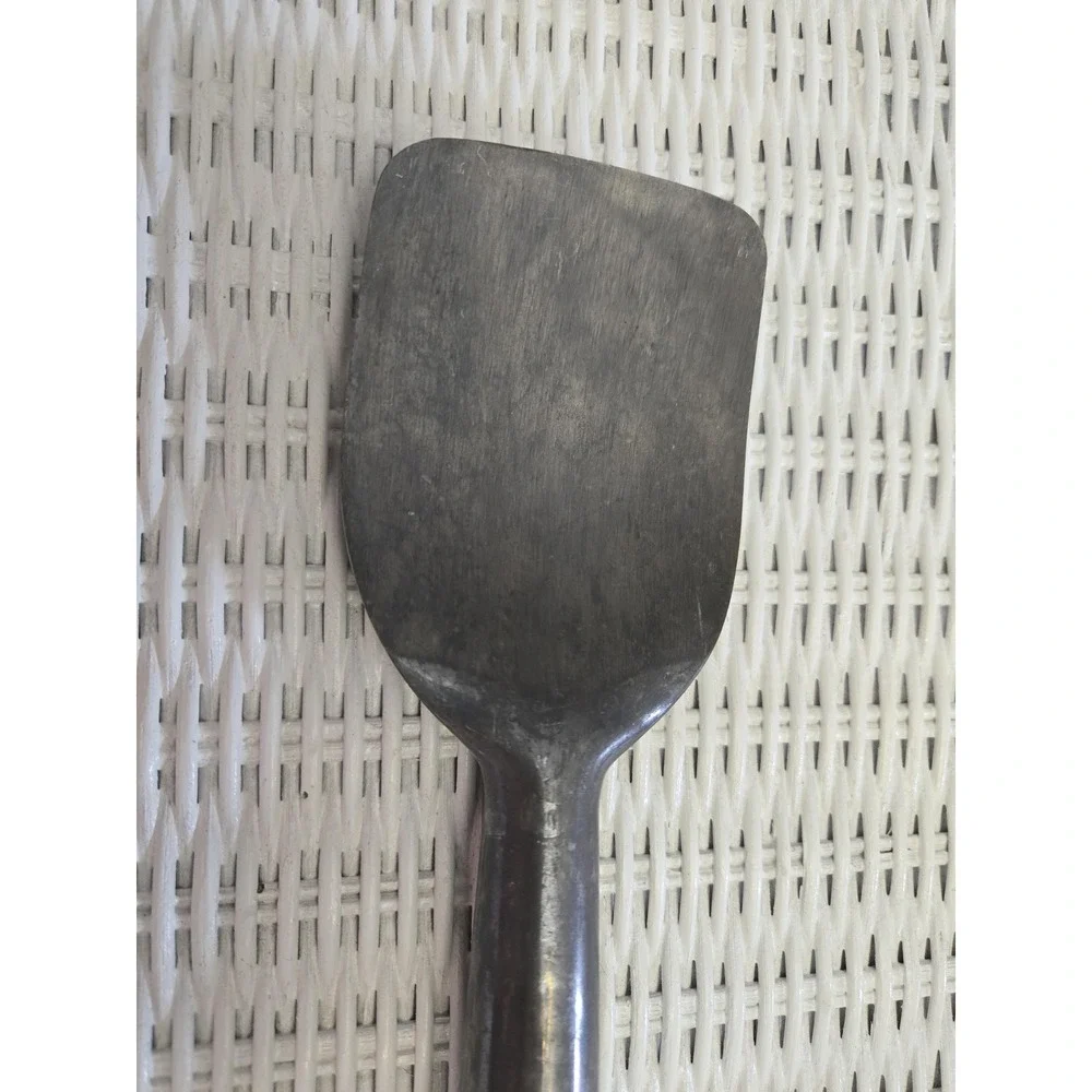 Xl Vintage Zeroll Ice Cream Scoop Paddle Spade Spoon Aluminum Blue End 10